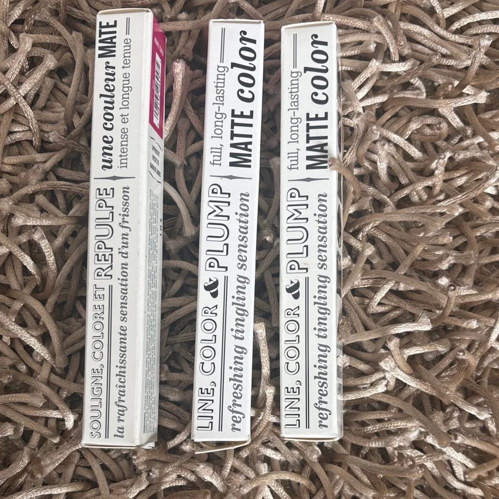 NEW 3 Buxom Full-On Lipstick Matte color - Montecarlo color - Picture 5 of 11